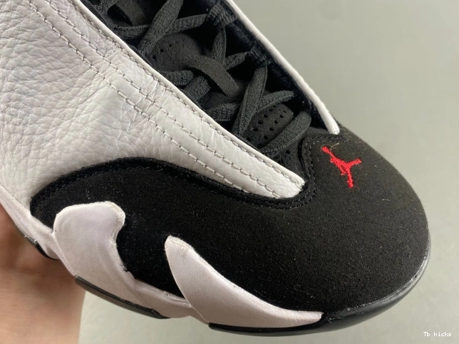 Rep TBK Retro (2024) Jordan 14 Black 487471-160 Toe Air 0811